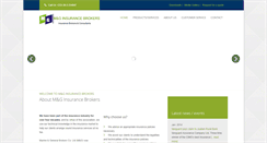 Desktop Screenshot of mginsurancebrokers.com